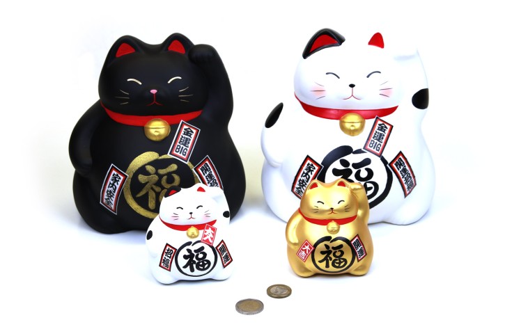 Manekineko-Set, 4 teilig