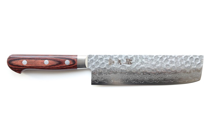 Nakiri Damastmesser »Suisin« 165 mm