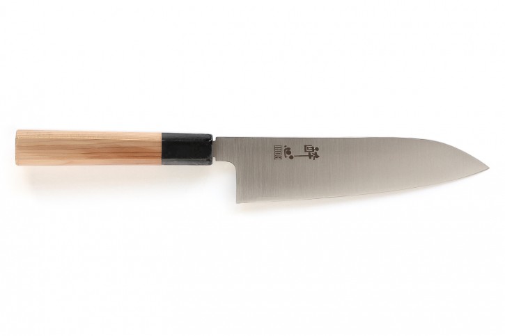 Santoku-Messer Suisin Inox Honyaki, 180 mm