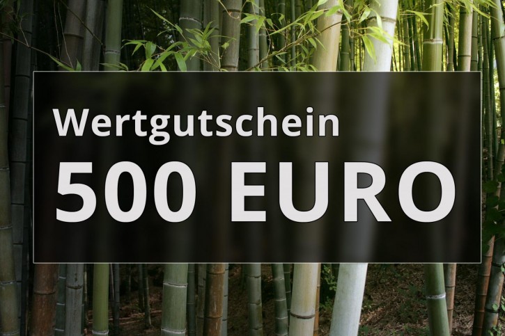 Wertgutschein 500 Euro