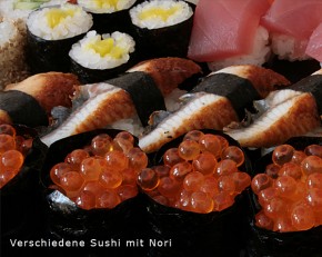 Sushi Nori Blätter »Silver«