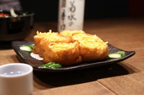 Japanische Teller Hake schwarz, vierekig