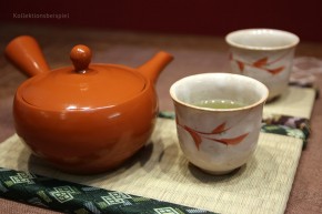 Japanische Teekanne rot 500ml