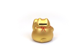 Manekineko gold klein