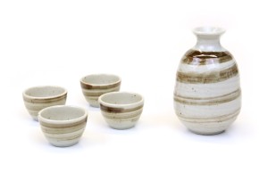 Sake-Set »Hake« weiß