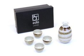 Sake-Set »Hake« weiß