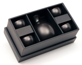 Sake Set schwarz