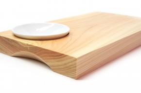 Sushi-Brett Maru aus Hinoki-Holz