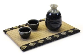 Sake Set dunkelblau